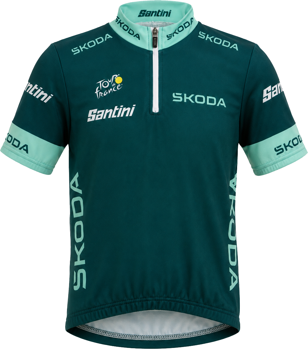 Santini Kids Replica Tour de France Point Jersey - Limited Jersey